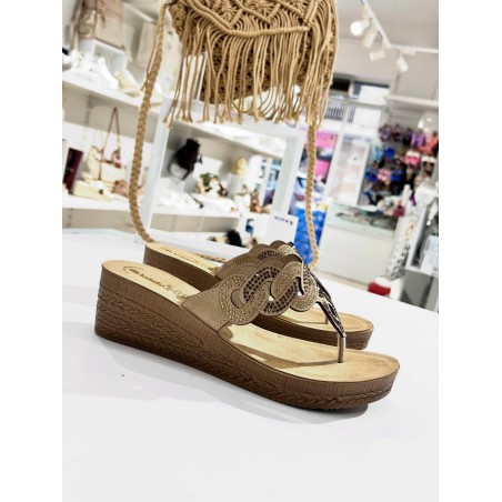 INFRADITO DONNA CUOIO INBLU CON ZEPPA MEDIA