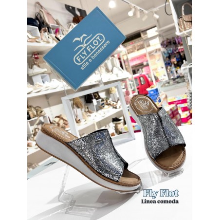 CIABATTE FLY FLOT NERE CON ZEPPA BASSA