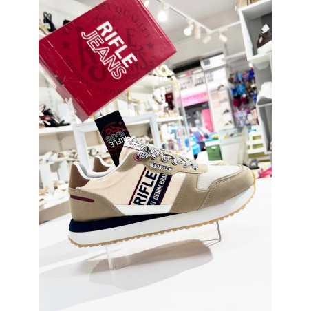 SNEAKERS UOMO RIFLE BEIGE