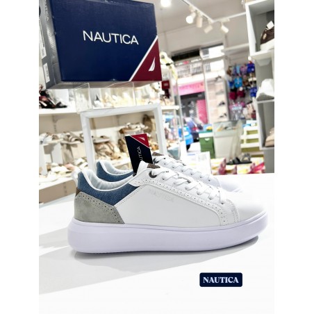 SNEAKERS UOMO NAUTICA BIANCHE