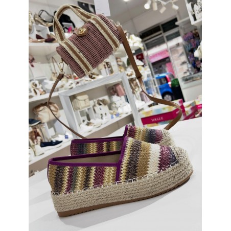 ESPADRILLAS DONNA BORDO' E BEIGE