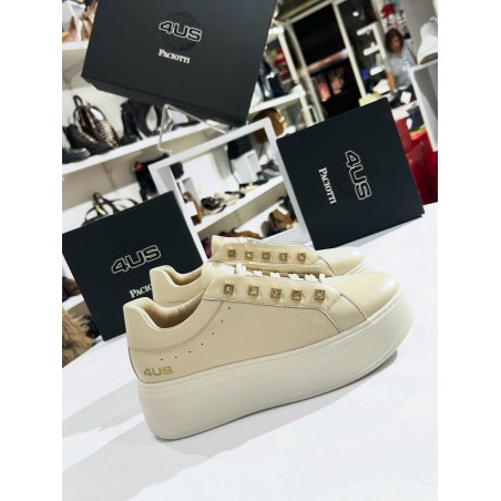 SNEAKERS DONNA BEIGE 4 US