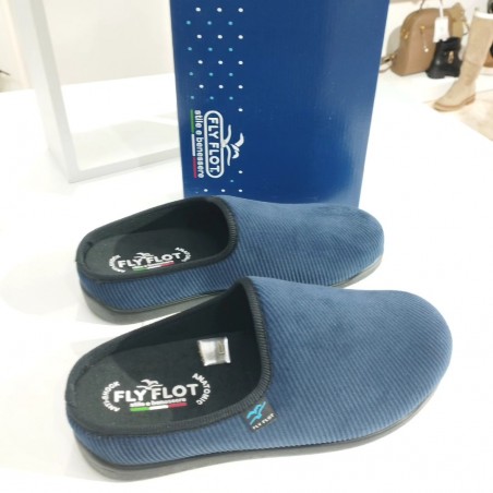 PANTOFOLE UOMO BLU FLY FLOT