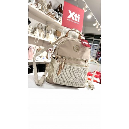 ZAINO DONNA ESTIVO BEIGE E VERDE XTI