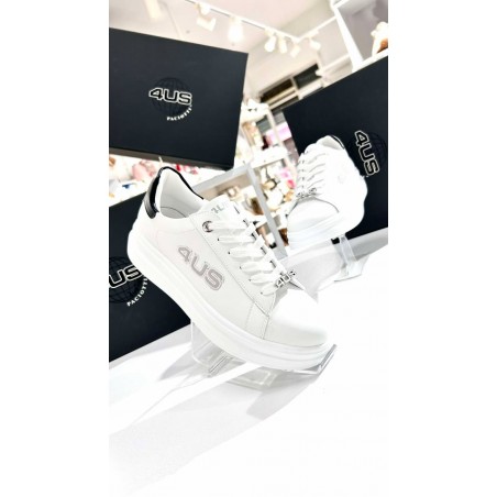 SNEAKERS DONNA BIANCHE 4US ZEPPA BASSA