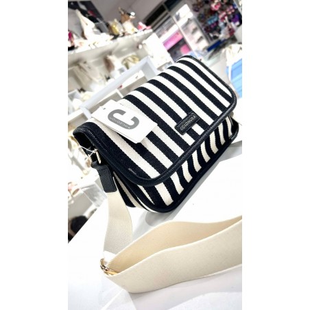 BORSE DONNA COCONUDA A RIGHE BICOLORE